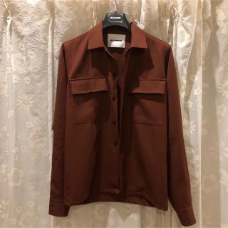 ジルサンダー(Jil Sander)のJIL SANDER ウールシャツジャケット(シャツ)