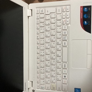 LENOVO110s ホワイト　ノートパソコン