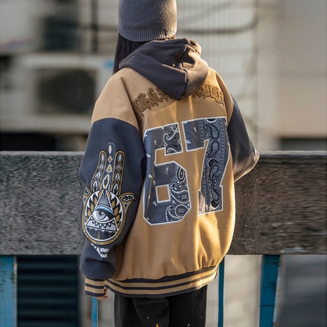 美品】DADA SUPREME☆スタジャン☆オーバーサイズ☆XL - スタジャン