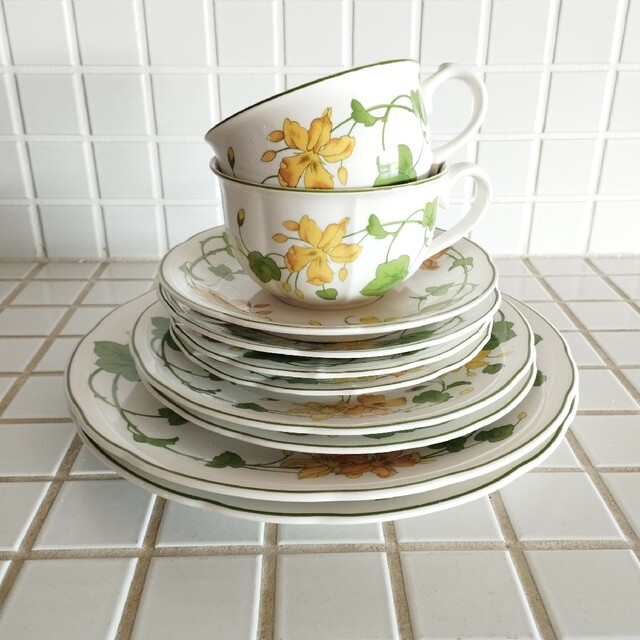 ビレロイ&ボッホ - Villeroy&Boch *GERANIUM* ヴィンテージ食器 ビレロイ&ボッホ - Villeroy&Boch *GERANIUM* ヴィンテージ食器