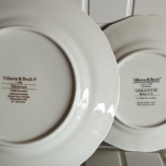ビレロイ&ボッホ - Villeroy&Boch *GERANIUM* ヴィンテージ食器 ビレロイ&ボッホ - Villeroy&Boch *GERANIUM* ヴィンテージ食器