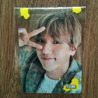 スーパージュニア(SUPER JUNIOR)のSUPER JUNIOR スナッ９菓子 クリアトレカ YESUNG イェソン(アイドルグッズ)