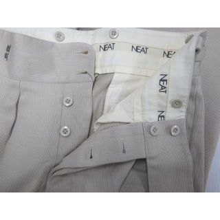 NEAT 2タック コーデュロイ ワイドパンツ 美品M
