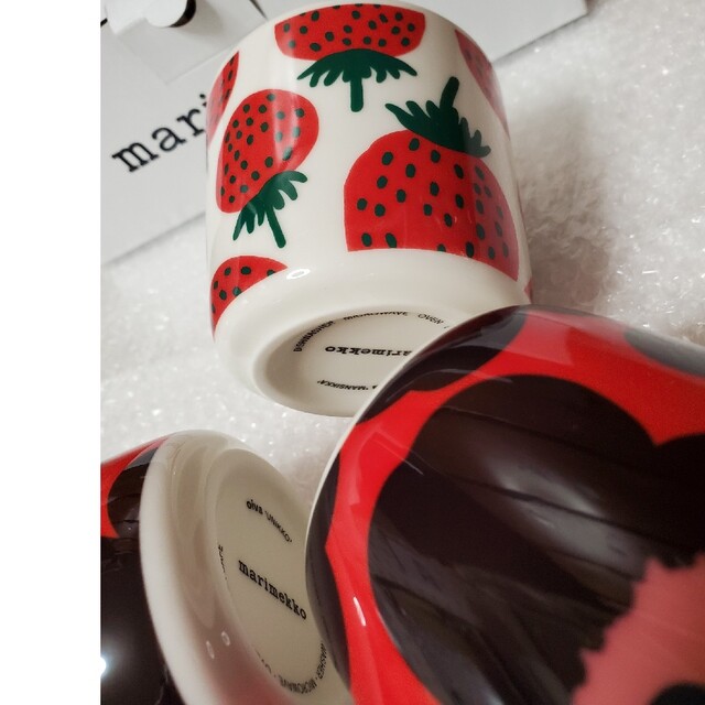 marimekko(マリメッコ)の新品 マリメッコ ラテマグ 廃盤 インテリア/住まい/日用品のキッチン/食器(グラス/カップ)の商品写真