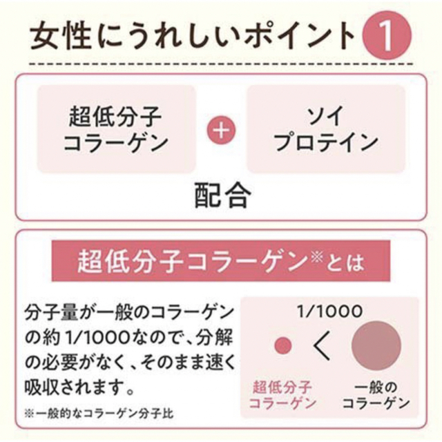 味の素 アミノプロテイン for Womanストロベリー味60本 食品/飲料/酒の健康食品(プロテイン)の商品写真