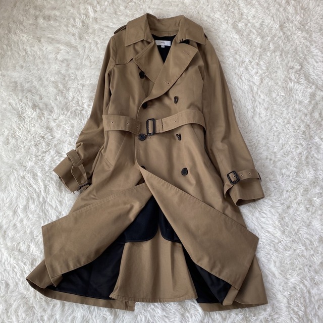 美品⭐️ハイク ロング トレンチコート ライナー ベルト ベージュ