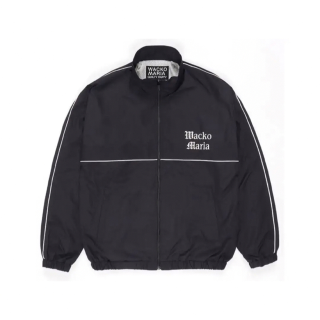 WACKO MARIA(ワコマリア)の23SS wacko maria トラックジャケット Mサイズ　black メンズのジャケット/アウター(ブルゾン)の商品写真