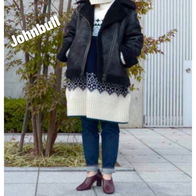 JOHNBULL - 試着のみ ジョンブル Johnbull ハイウエストスキニーパンツ