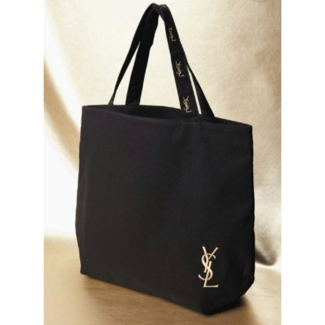 Yves Saint Laurent(イヴサンローラン)の【新品】YSL イヴサンローラン トートバッグ　ブラック　ファスナー付き レディースのバッグ(トートバッグ)の商品写真