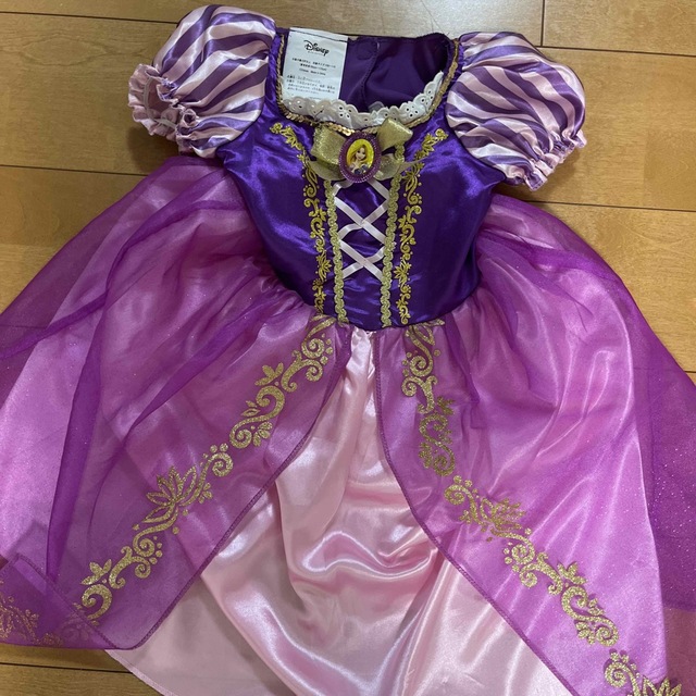 プリンセス ラプンツェル ドレス キッズ/ベビー/マタニティのキッズ服女の子用(90cm~)(ドレス/フォーマル)の商品写真