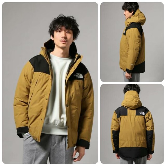 The NORTH FACE マウンテンダウンJKブリティッシュカーキSサイズ