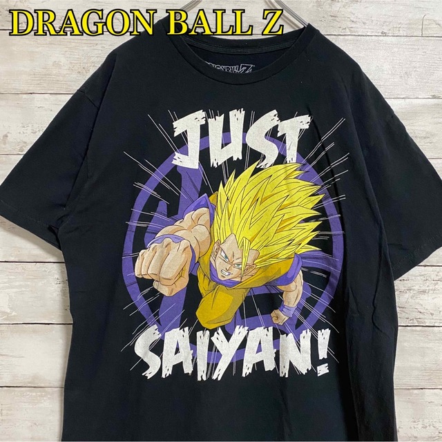 ドラゴンボール Tシャツ半袖 XL ブラック黒 プリント悟空DRAGONBOLL