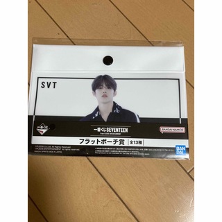 セブンティーン(SEVENTEEN)の1番くじseventeen スンチョルフラットポーチ(アイドルグッズ)