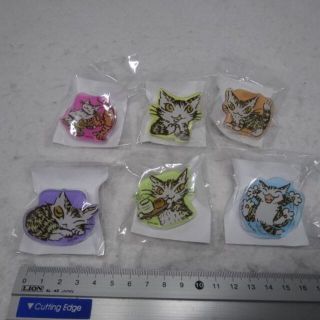 新品　キャラクリップ　猫会議　非売品　コンプリート　わちふぃーるど　ダヤン　猫(ノベルティグッズ)