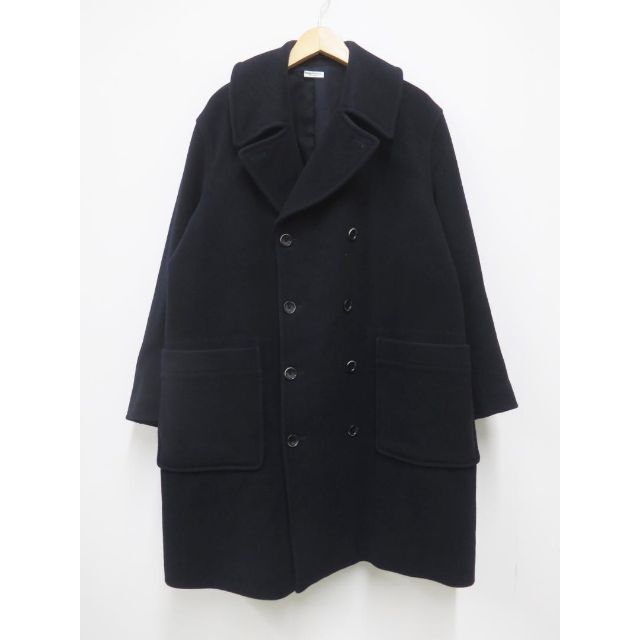 PHIGVEL 19AW MELTON DOUBLE BREASTED COAT - nayaabhaandi.com