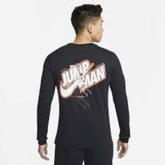 NIKE(ナイキ)のジョーダン ジャンプマン ナイキ ロングスリーブ Tシャツ ブレイキン ダンス  メンズのトップス(Tシャツ/カットソー(七分/長袖))の商品写真