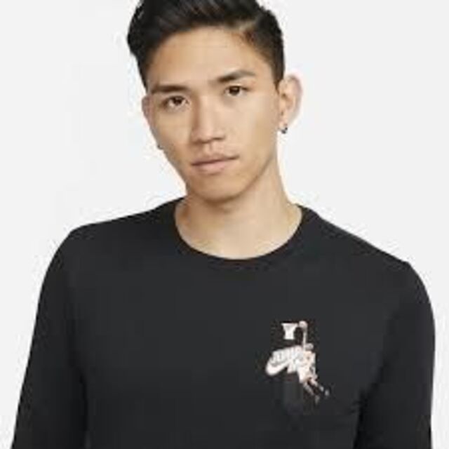 NIKE(ナイキ)のジョーダン ジャンプマン ナイキ ロングスリーブ Tシャツ ブレイキン ダンス  メンズのトップス(Tシャツ/カットソー(七分/長袖))の商品写真