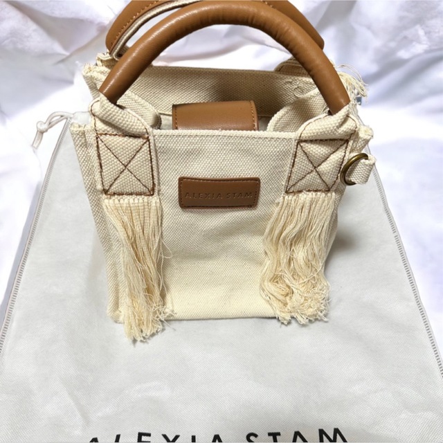 alexiastam  アリシアスタン　ミニフリンジトートバッグ