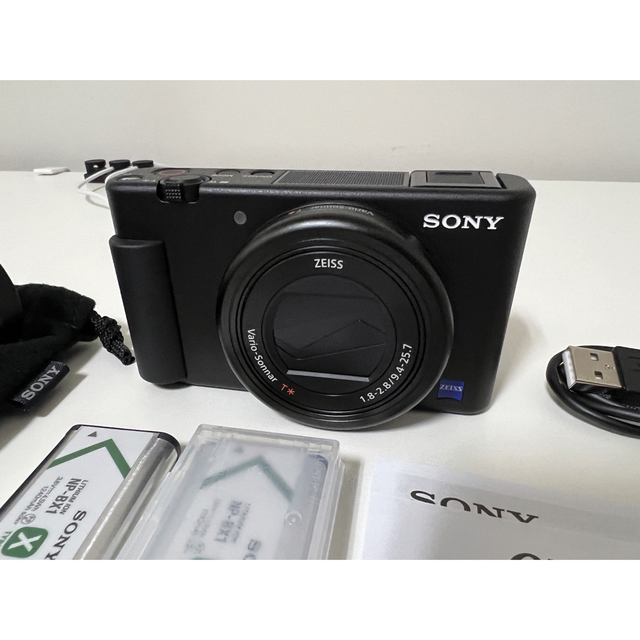 SONY(ソニー)のSONY VLOGCAM ZV-1G シューティンググリップキット スマホ/家電/カメラのカメラ(コンパクトデジタルカメラ)の商品写真