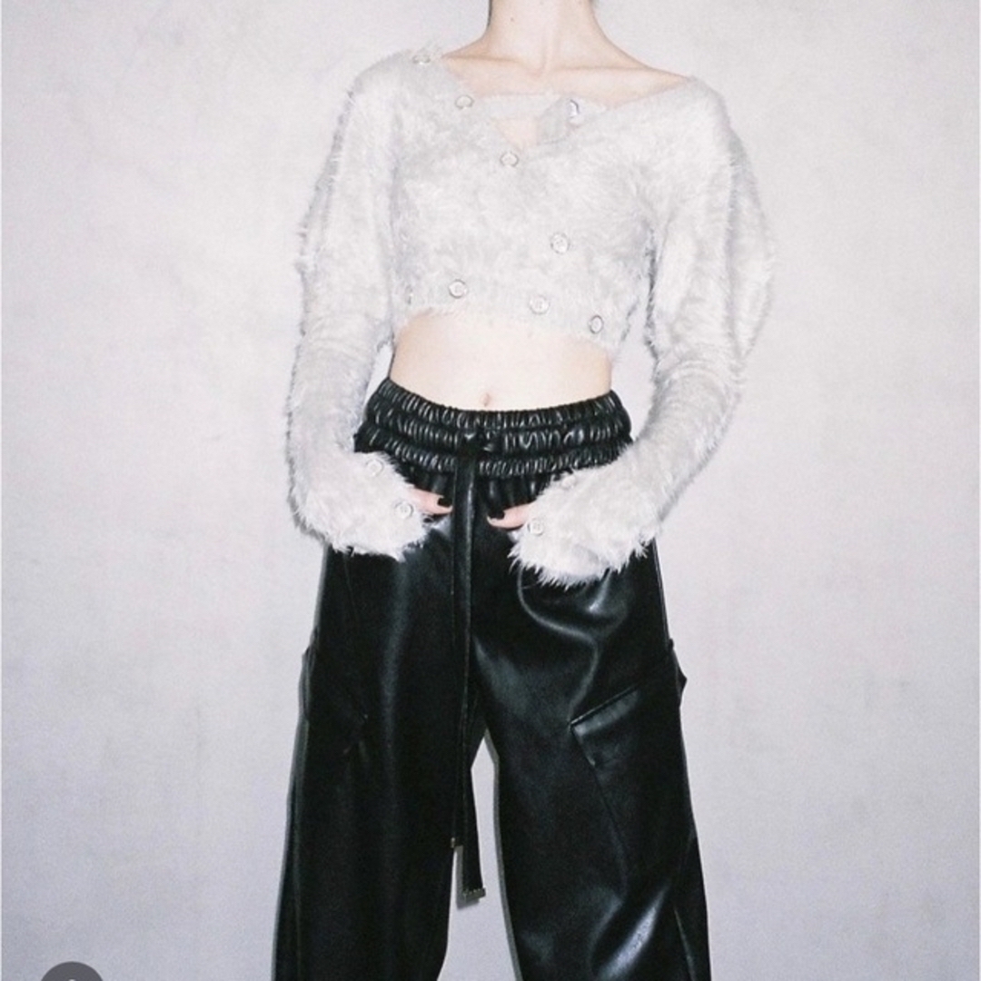 Bubbles(バブルス)のmelt the lady shaggy knit tops レディースのトップス(ニット/セーター)の商品写真