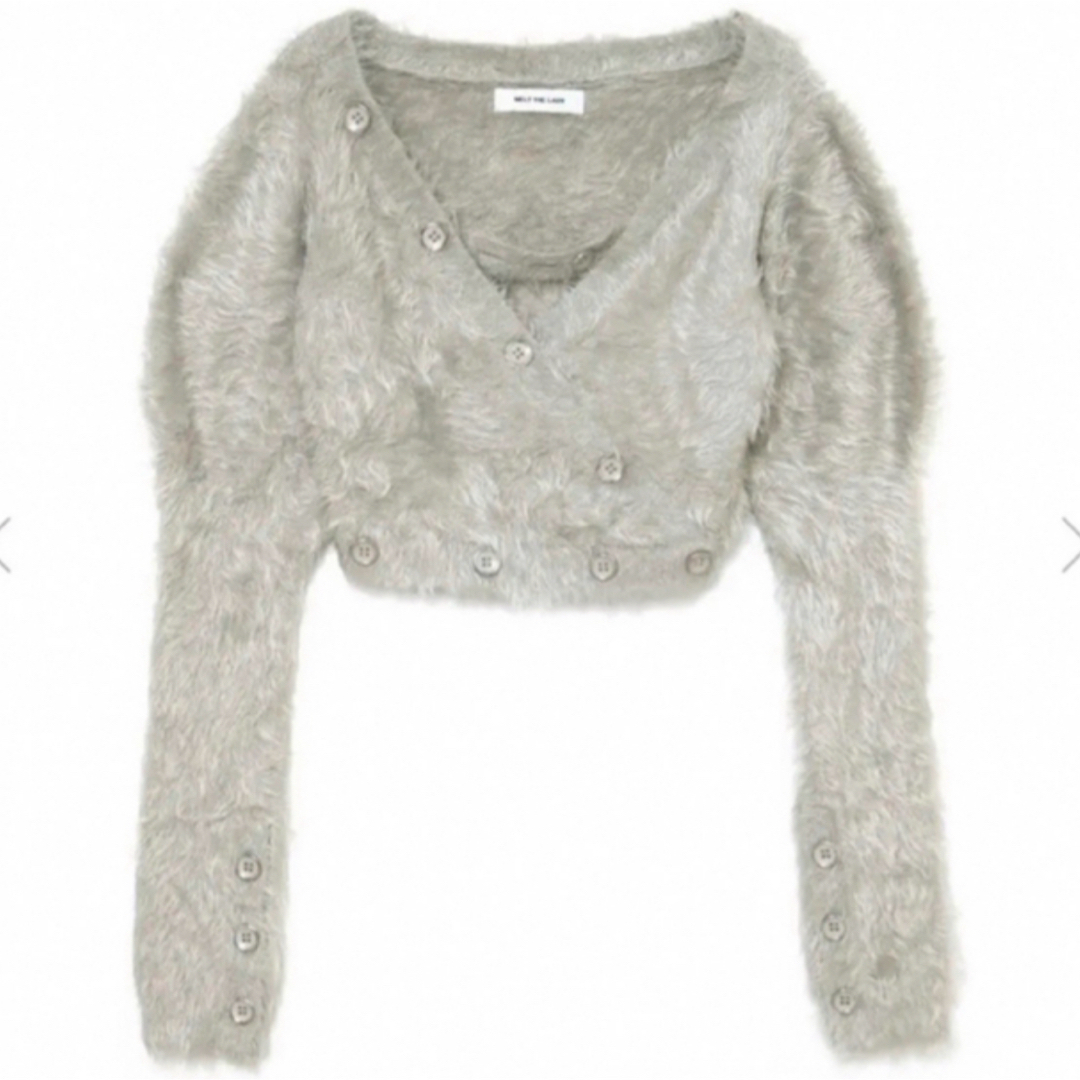 Bubbles(バブルス)のmelt the lady shaggy knit tops レディースのトップス(ニット/セーター)の商品写真