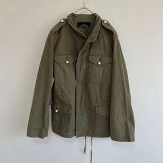 COMME des GARCONS military poncho jacket