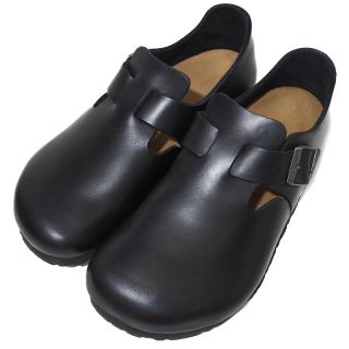 ビルケンシュトック(BIRKENSTOCK)の美品 ビルケンシュトック　ロンドン　サイズ38　24.5cm レギュラー幅(ローファー/革靴)