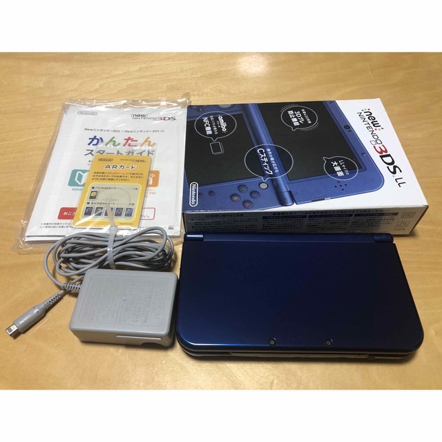 任天堂Nintendo 3DS NEW ニンテンドー 本体 LL メタリックブルー