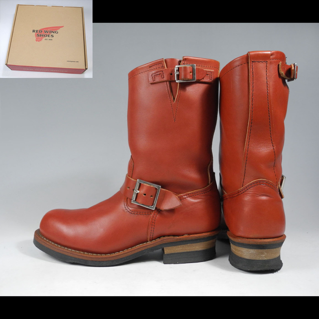 REDWING - 8271エンジニア赤茶オロラセット羽タグPT99 PT91 8812 8268 ...