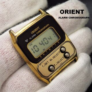 《希少》ORIENT 腕時計 ゴールド ヴィンテージ クォーツ メンズn