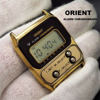 オリエント(ORIENT)のORIENT デジタル腕時計 アラームクロノグラフ ヴィンテージ(腕時計(デジタル))