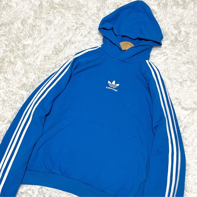 バレンシアガ Balenciaga×Adidas長袖 パーカー