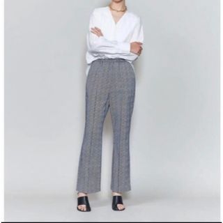 ロク(6 (ROKU))のroku ロク CHIDORI JACQUARD PANTS(カジュアルパンツ)