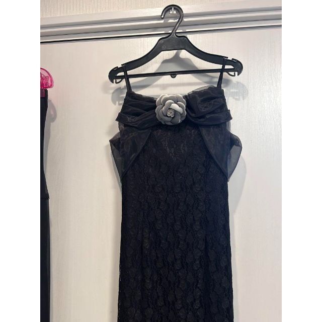 国産NEW】黒ロングドレス Mサイズ 美品の通販 by ガーソー's shop