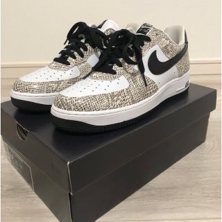 ナイキ(NIKE)のNIKE AIR FORCE 1 ナイキ　エアフォース1 白蛇　ココアスネーク　(スニーカー)