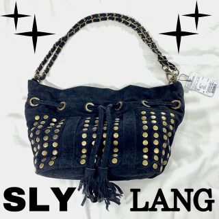 スライラング(SLY LANG)のSLYLANGスライラング★2wayショルダーバッグ ブラック 新品未使用(ショルダーバッグ)