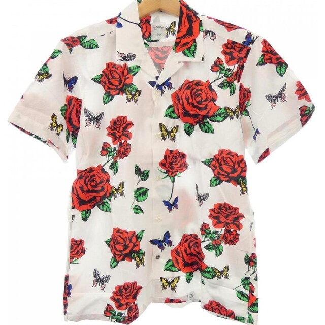 新品タグBEDWINベドウィンROGERSシャツ2薔薇ローズ 4