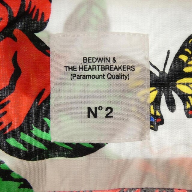 BEDWIN & THE HEARTBREAKERS(ベドウィンアンドザハートブレイカーズ)の新品タグBEDWINベドウィンROGERSシャツ2薔薇ローズ メンズのトップス(シャツ)の商品写真