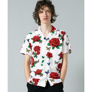 新品タグBEDWINベドウィンROGERSシャツ2薔薇ローズ