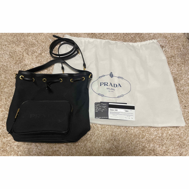 PRADA プラダ 巾着バッグ 2WAY