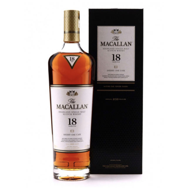 最終SALE Macallan 18 マッカラン18年 700ml - 酒