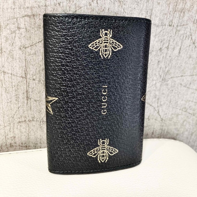 GUCCI グッチ キーケース はち ビー ブラック - 通販 - hanackenovinky.cz