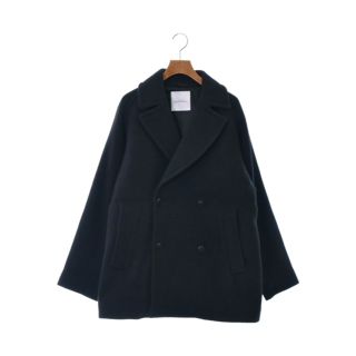 green label relaxing ピーコート S 黒 【古着】【中古】(ピーコート)