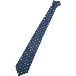 KITON - Kiton キトン ネクタイ - 紺x水色x白(レジメンタル) 【古着