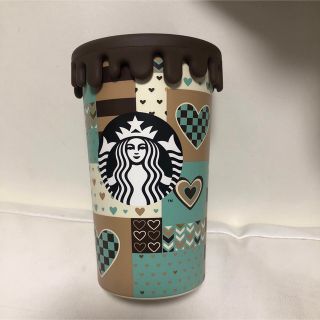 スターバックス(Starbucks)のスターバックスシリコンカップつきステンレスカップ(グラス/カップ)