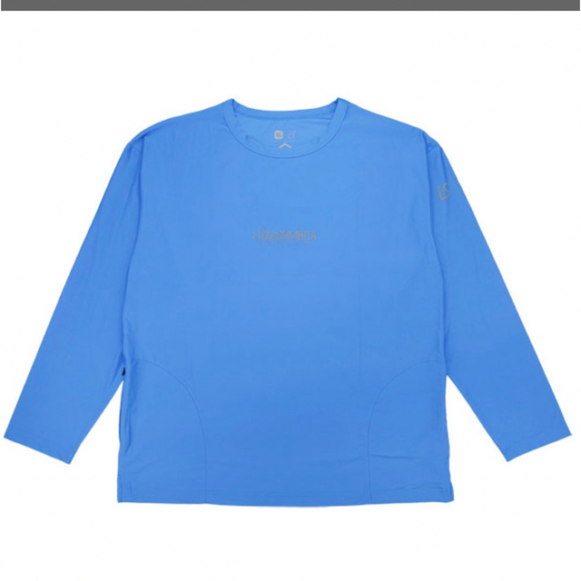 LUZ(ルース)のTWN ビッグシルエット 長袖プラTシャツ ATMブルー サッカーフットサルウェ スポーツ/アウトドアのサッカー/フットサル(ウェア)の商品写真