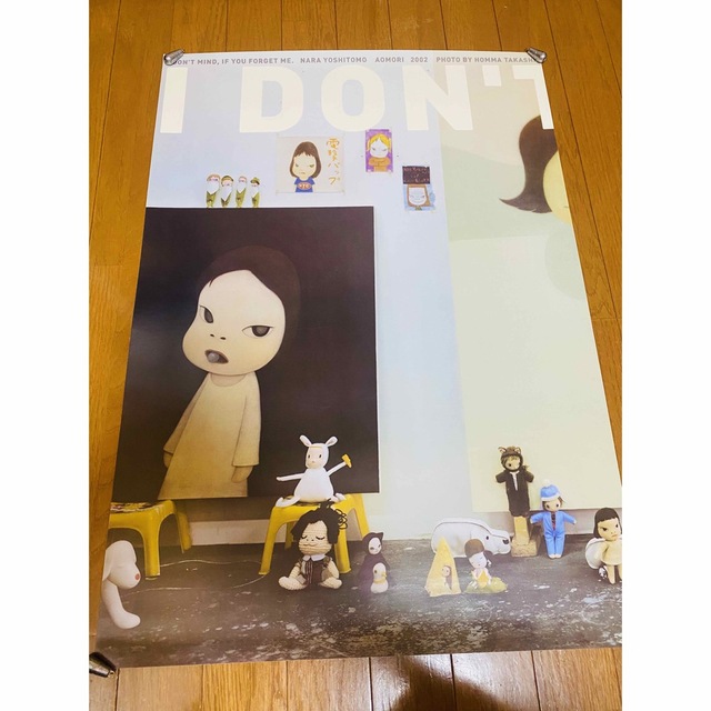 奈良美智 I DON'T MIND,IF YOU FORGET ME. ポスター 【SALE/55%OFF