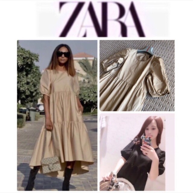 ZARA(ザラ)のZARA ワンピース　marya様ご専用です♡ レディースのワンピース(ロングワンピース/マキシワンピース)の商品写真