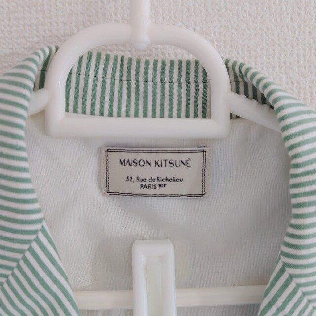 MAISON KITSUNE'(メゾンキツネ)のMAISON KITSUNE ストライプ ジャケット メンズのジャケット/アウター(テーラードジャケット)の商品写真