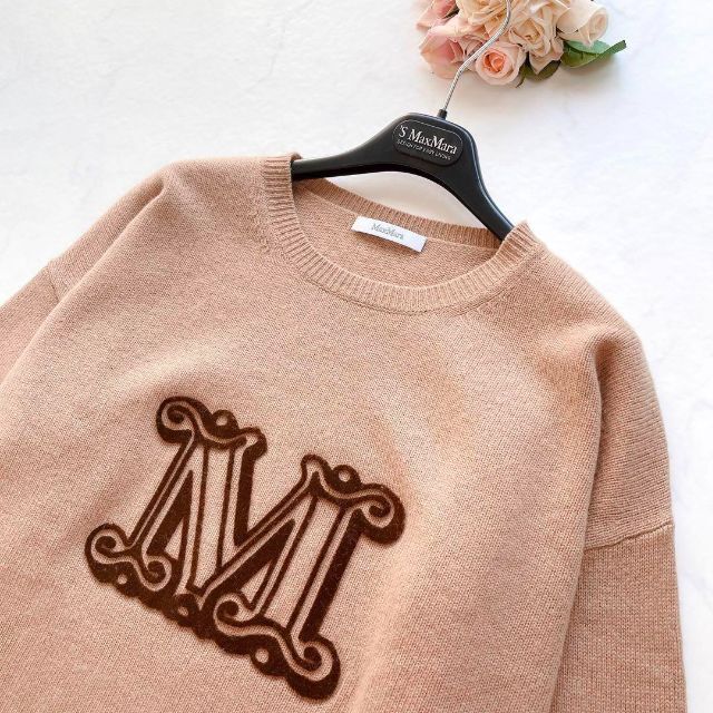 に値下げ! 【希少】MAXMARA カシミヤ混 ニットセーター トップス